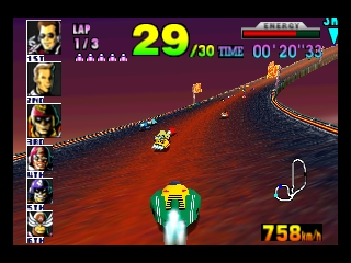 F-Zero X (USA) In game screenshot